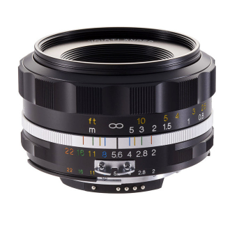 Voigtländer SLII-S 40/2 Ultron Nikon F Silver